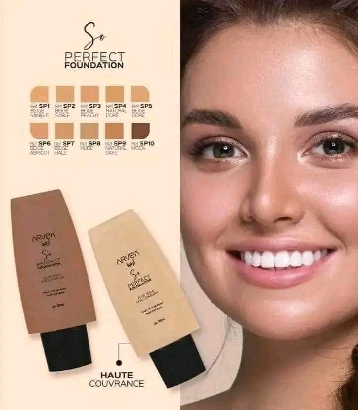 SO PERFECT foundation (sp3) كريم الأساس سو برفكت